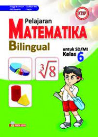 Pelajaran Matematika ; bilingual utk kls 6