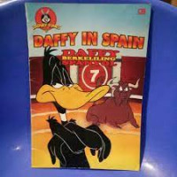 Daffy in spain; daffy berkeliling spanyol