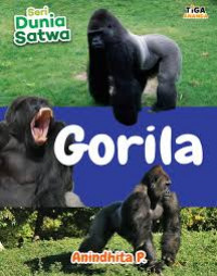 Gorila ; dunia satwa