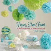 Paper pom-poms