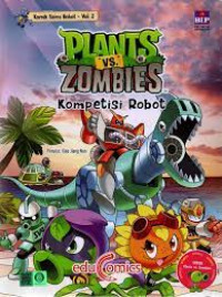 Komik sains plants vs zombies :kompotisi robot