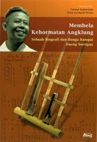 Membela kehormatan angklung