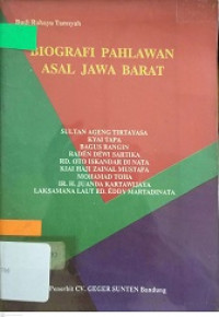 Biografi pahlawan asal jawa barat