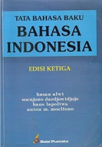 Tata bahasa baku bahasa indonesia