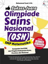 Sukses juara olimpiade sains nasional smp matematika