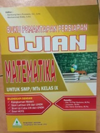 Buku pemantapan persiapan ujian matematika