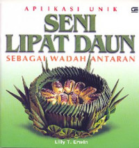 Seni lipat daun untuk wadah saji dan hantaran