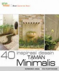 40 inspirasi desain taman minimalis