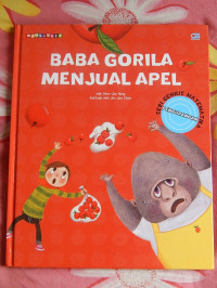 Baba gorila menjual apel