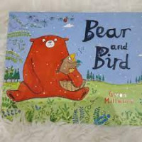 Bear and bird